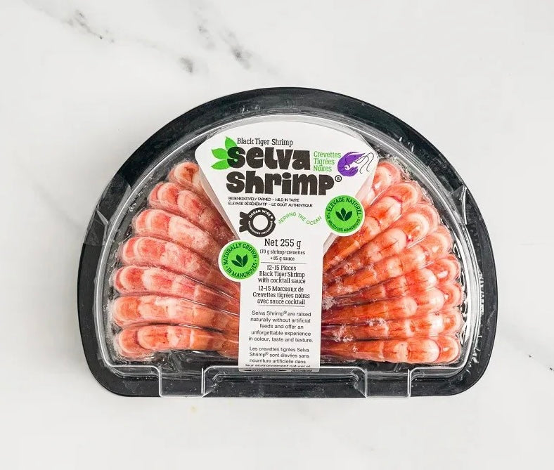 Black Tiger Shrimp Half Ring (255g) with Cocktail Sauce