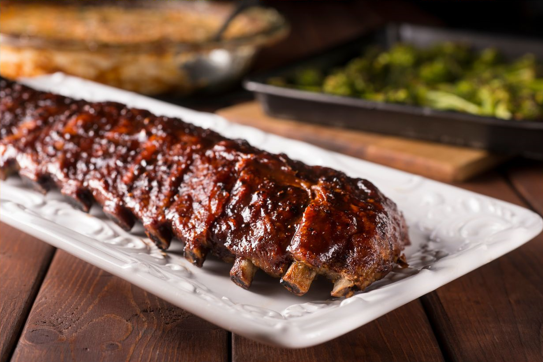 Marinated Pork Back Ribs - Smokey Mesquite