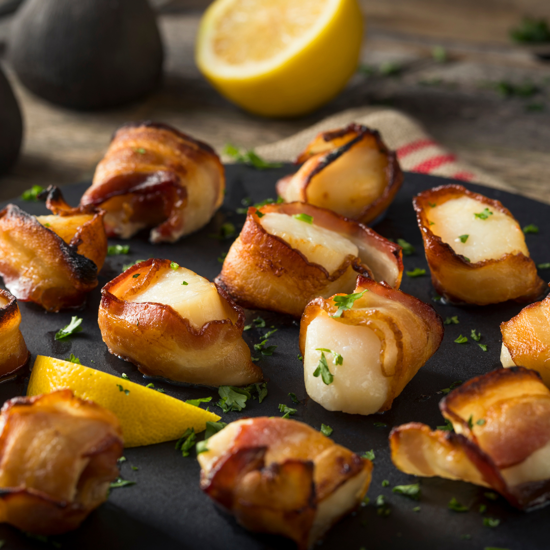 Bacon Wrapped Scallops