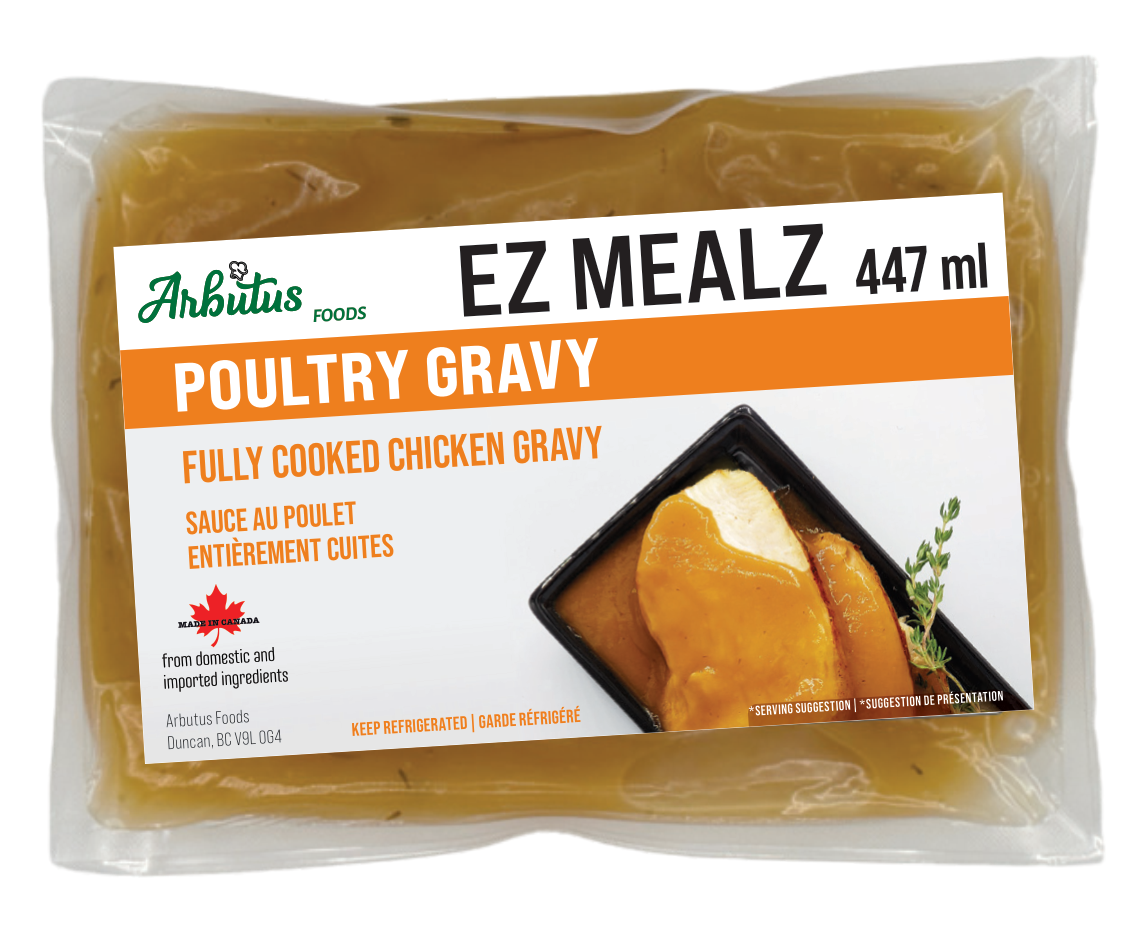 Local Poultry Gravy – Arbutus Farms Kitchen (447mL)