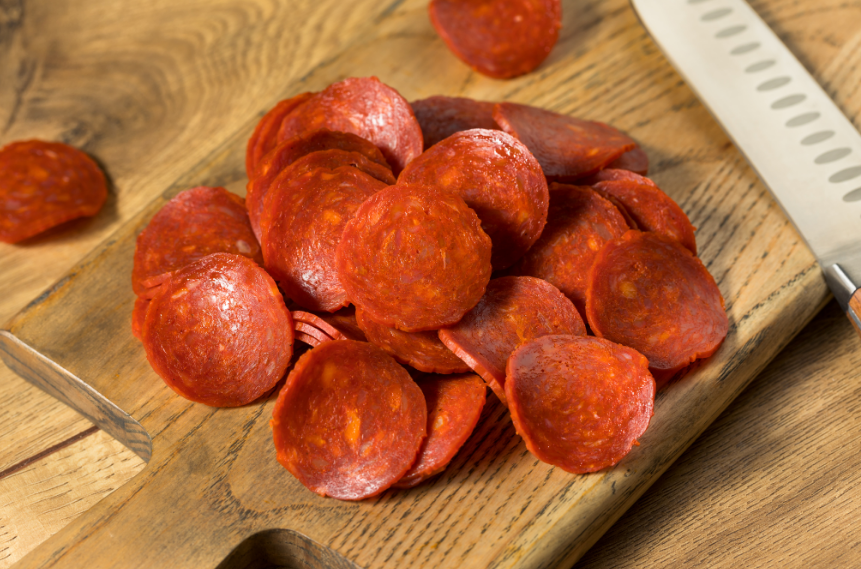 Sliced Pizza Pepperoni