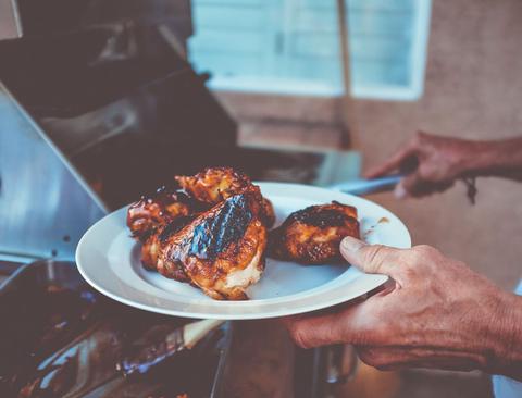 Local Pan-Seared Oven-Roasted Bone-in Chicken Breast