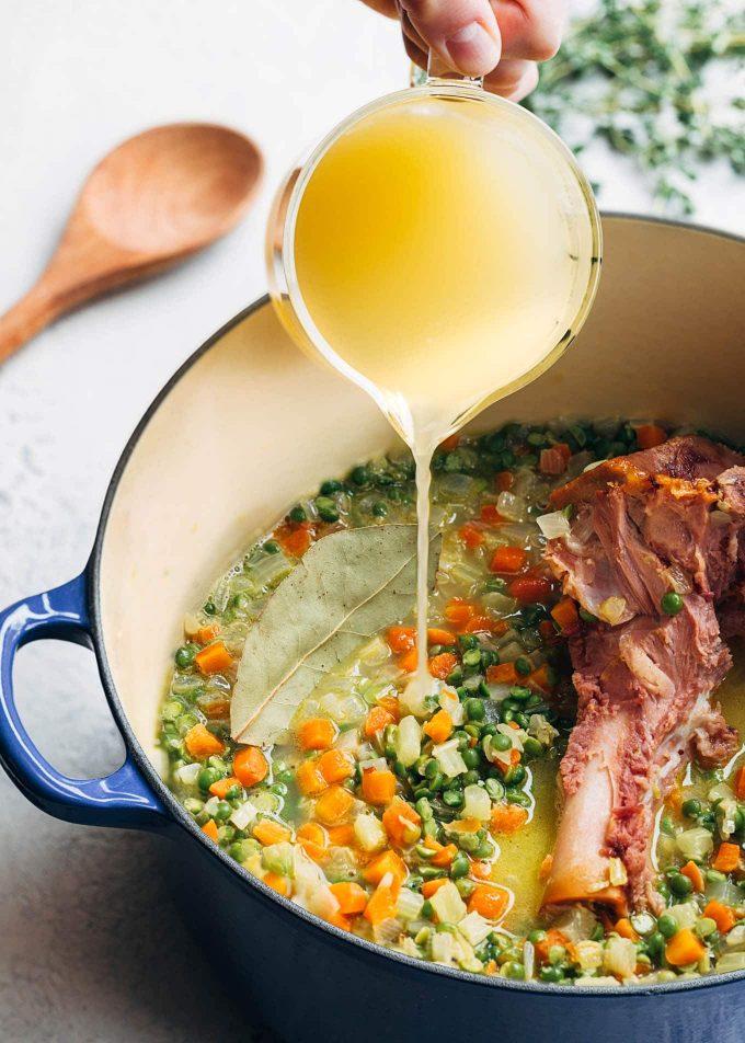 Split Pea Soup with HAM!!!
