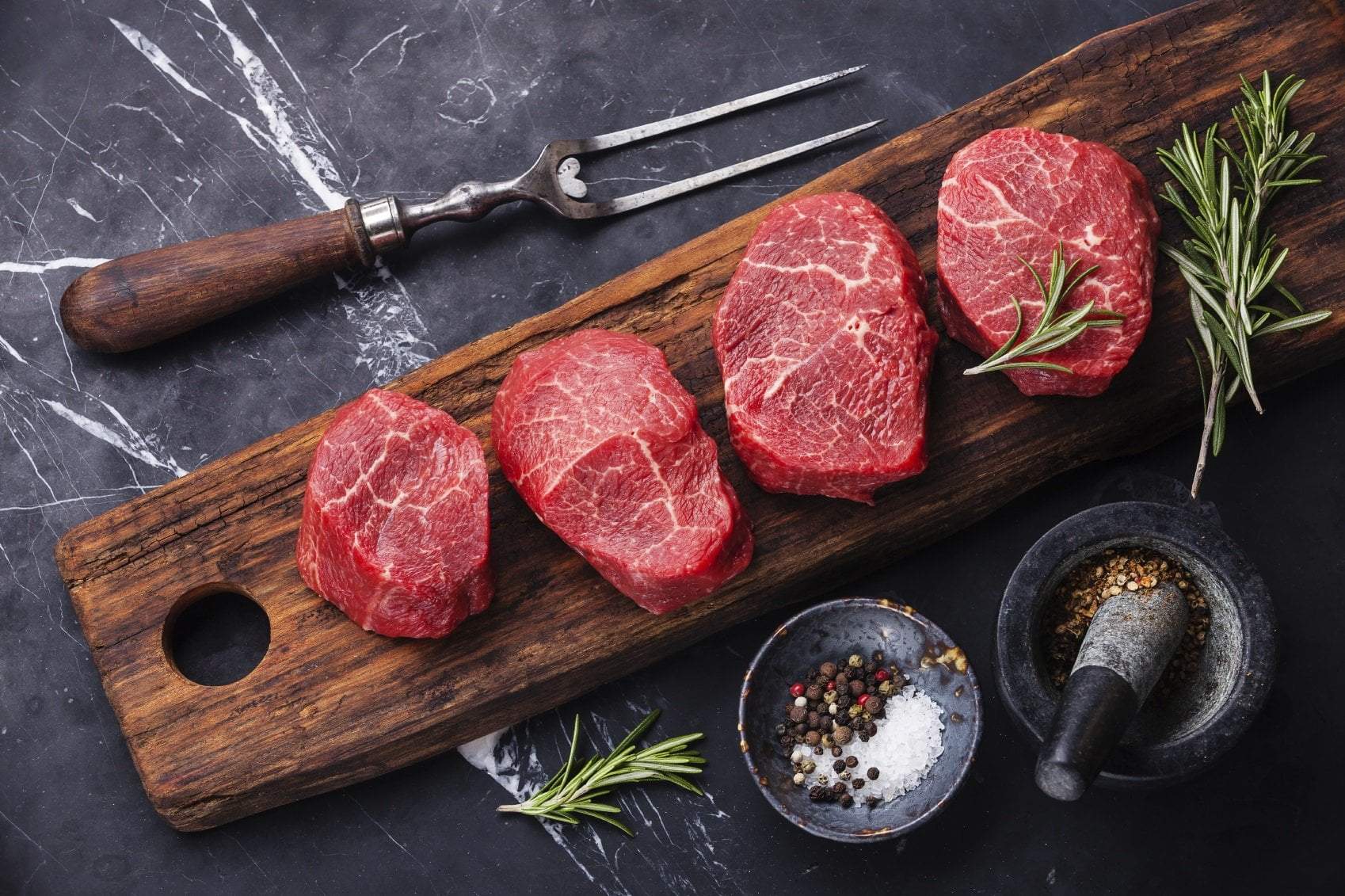 Berryman meat Tenderloin Steaks -  14 oz. steaks / Package