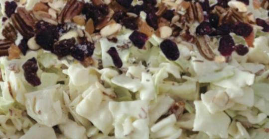 Berryman meat DIY Catering Trail Mix Coleslaw