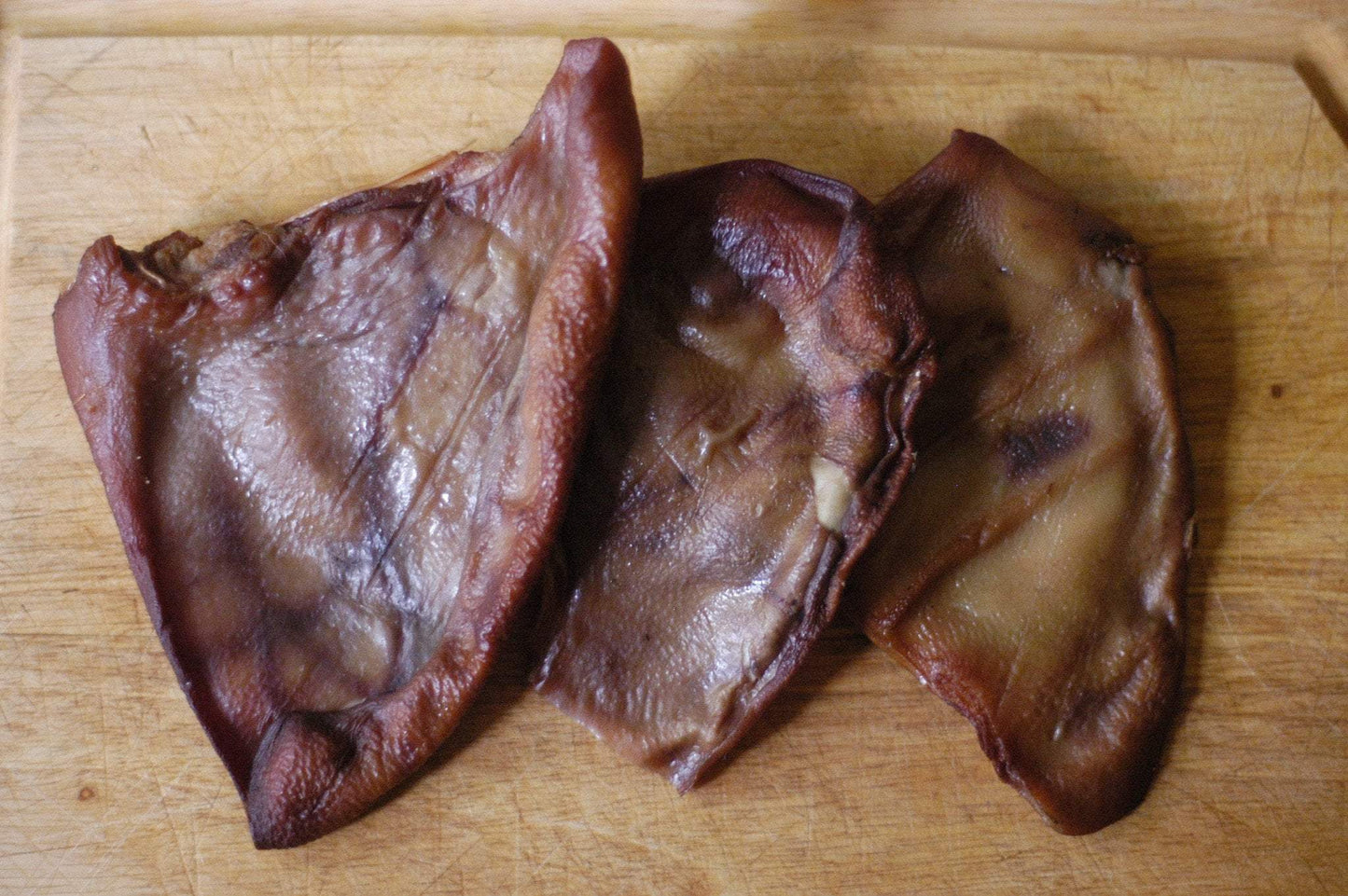 Berryman meat Dog Food - Smoked Pigs Ears - 2 ears / package