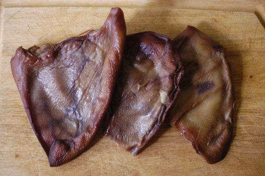Berryman meat Dog Food - Smoked Pigs Ears - 2 ears / package